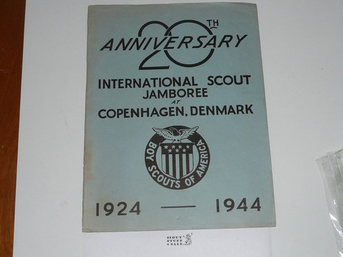 1924 World Jamboree 20 Year Anniversary Book With Letter From National and Updates on each Adult and Scout