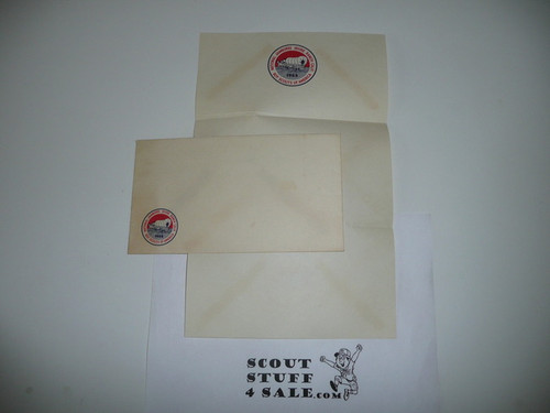 1953 National Jamboree Stationary and Envelope