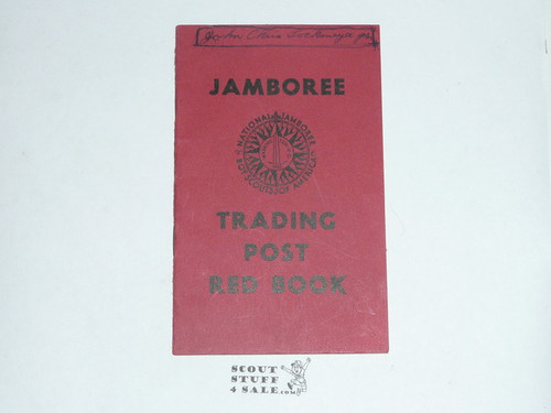 1937 National Jamboree Trading Post Red Book