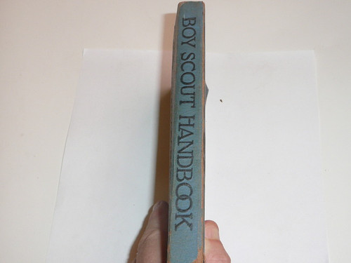 1931 Boy Scout Handbook, Third Edition, Fifteenth Printing, Norman Rockwell Cover, lt use with a little edge wear and creasing