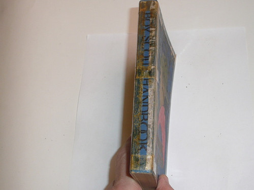 1930's Boy Scout Handbook, Third Edition, Printing unknown because title page is missing, Norman Rockwell Cover, MINT condition copy but tape was put around edges and spine