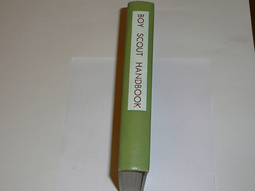 1963 Boy Scout Handbook, Sixth Edition, Fifth Printing, Hardbound Printing, MINT condition, Norman Rockwell Cover