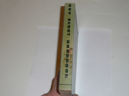 1962 Boy Scout Handbook, Sixth Edition, Fourth Printing, Near MINT condition with name on cover, Norman Rockwell Cover