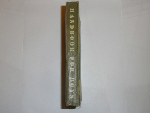 1948 Boy Scout Handbook, Fifth Edition, First Printing, Don Ross Cover Artwork, near MINT condition, eight stars on last page