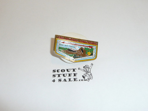 Muc-Kis-Sou O.A. Lodge #170 1988 NOAC Flap Pin - Scout