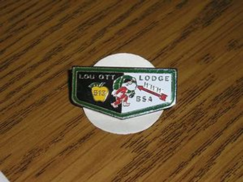 Lou Ott O.A. Lodge #513 Flap Pin - Scout