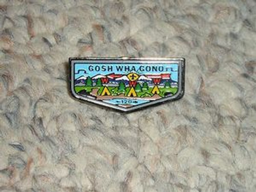Gosh Wha Gona O.A. Lodge #120 Flap Pin - Scout