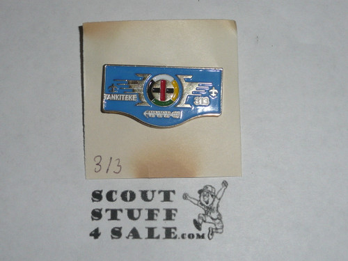 Tankiteke O.A. Lodge #313 Flap Shaped Pin - Scout