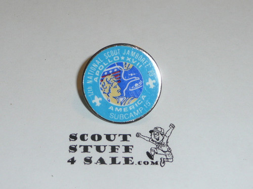 1989 National Jamboree Subcamp 15 Pin