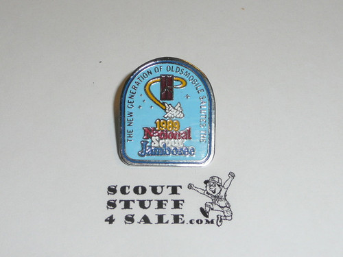 1989 National Jamboree Enameled Oldsmobile Pin