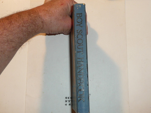 1939 Boy Scout Handbook, Third Edition, Thirty-first Printing, Norman Rockwell Cover, Near MINT condition