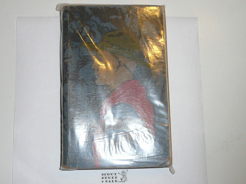 1930 Boy Scout Handbook, Third Edition, Thirteenth Printing, Norman Rockwell Cover, lt use