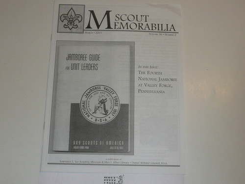 Scout Memorabilia Magazine, 2001, Vol 36 #2