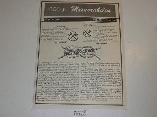 Scout Memorabilia Magazine, 1995, Vol 30 #2