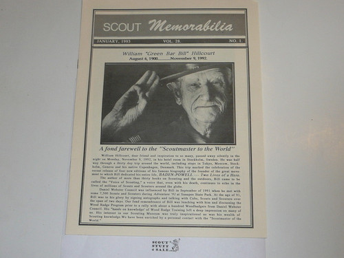 Scout Memorabilia Magazine, 1993, Vol 28 #1