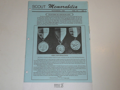 Scout Memorabilia Magazine, 1989, Vol 24 #5