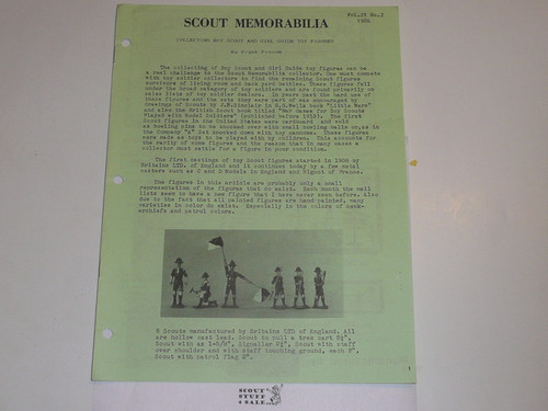 Scout Memorabilia Magazine, 1986, Vol 21 #2