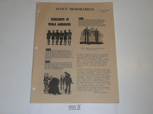 Scout Memorabilia Magazine, 1978, Vol 13 #5