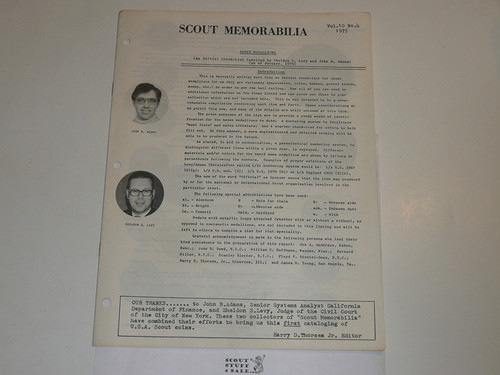 Scout Memorabilia Magazine, 1975, Vol 10 #4
