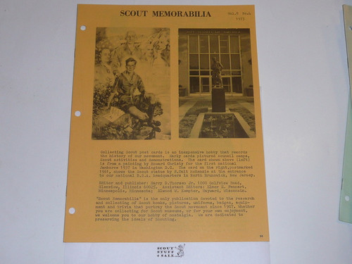 Scout Memorabilia Magazine, 1973, Vol 8 #4