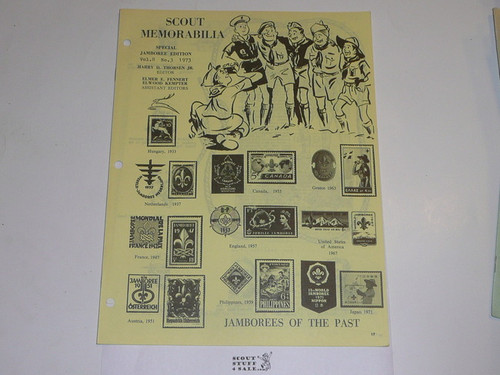 Scout Memorabilia Magazine, 1973, Vol 8 #3