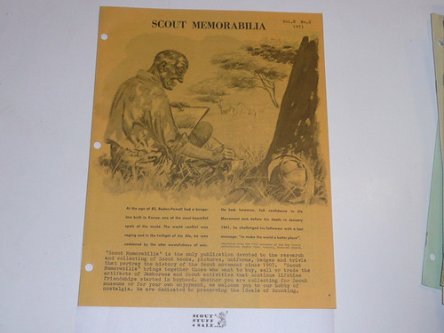 Scout Memorabilia Magazine, 1973, Vol 8 #2