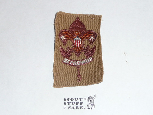 First Class Patrol Leader Patch, Early and in a rust color