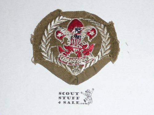 Scout Executive Patch (SE2), 1920-1938, lt use but trimmed