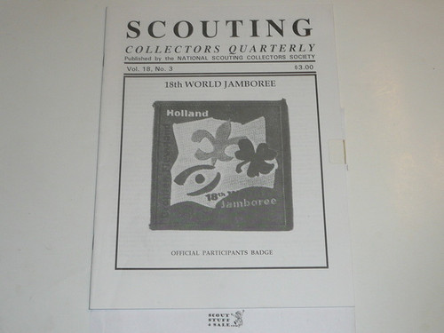 Scouting Collecters Quarterly Newsletter, 1995 December, Vol 18 #3