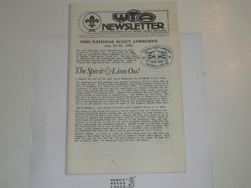 Western Traders Association Newsletter, 1983 December and 1984 February, Vol 11 #4 and Vol 12 #1