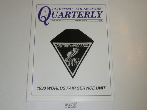Scouting Collecters Quarterly Newsletter, 1999 Winter, Vol 21 #4