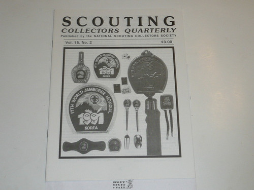 Scouting Collecters Quarterly Newsletter, Vol 15 #2