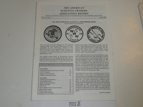 American Scouting Traders Association Report (ASTAR), 1995 June, Vol 10 #2