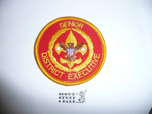 Senior District Executive Patch (SDE1), 1986-?, #2