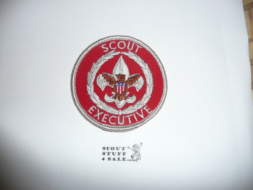 Scout Executive Patch (SE8), 1970-?