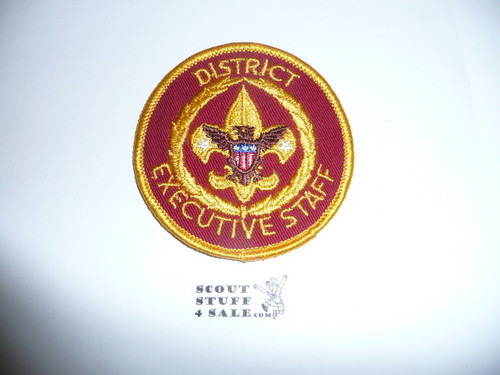 District Executive Staff Patch (DES1), 1973-?