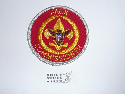 Pack Commissioner Patch (C-PCM2), 1976-1983