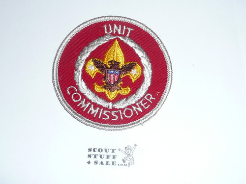 Neighborhood Commissioner / Unit Commissioner Patch (NC11), 1973-?