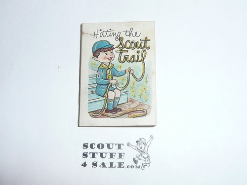 1950's Cracker Jack Toy, Hitting the Scout Trail booklet