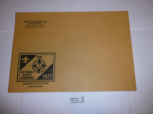 1977 National Jamboree large envelope