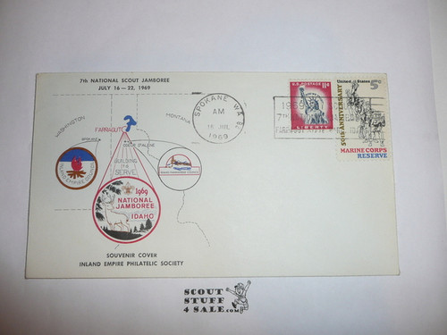 1969 National Jamboree FDC Inland Empire Philatelic Envelope