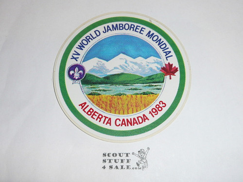 1983 World Jamboree Sticker