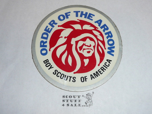 Order of the Arrow MGM Indian Logo Sticker