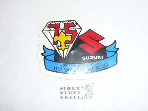 1985 National Jamboree Suzuki Sticker