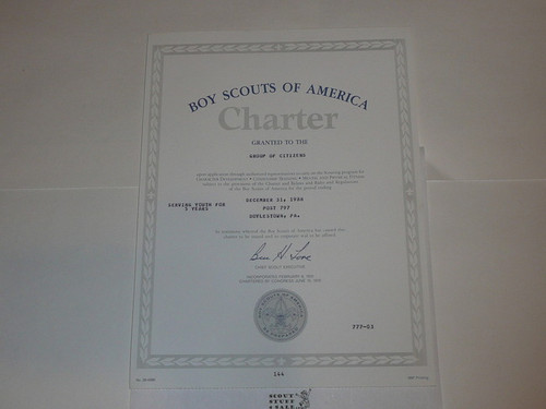 1988 Explorer Scout Post Charter, December