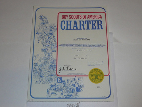 1983 Explorer Scout Post Charter, March