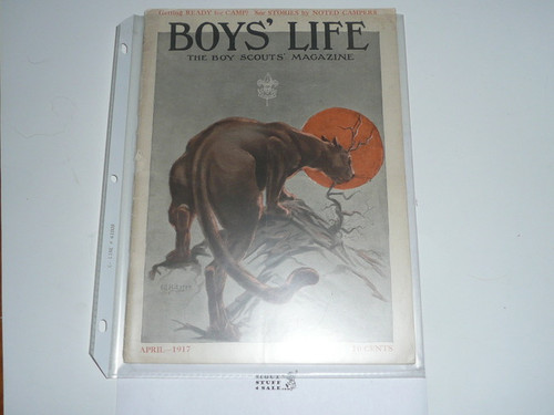 1917, April Boys' Life Magazine