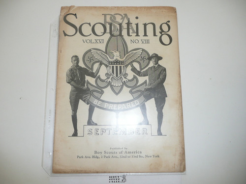 1928, September Scouting Magazine Vol 16 #8