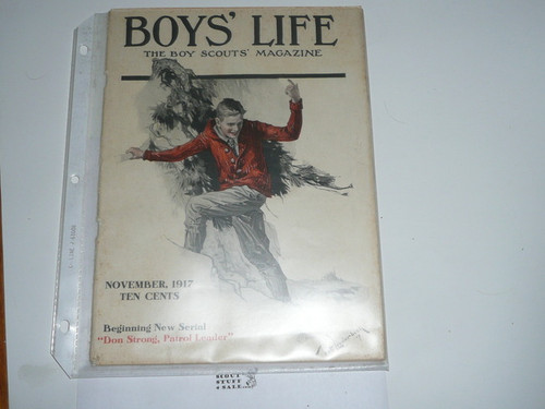1917, November Boys' Life Magazine