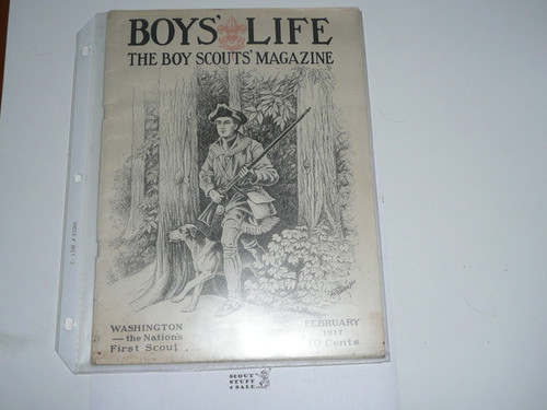 1917, February Boys' Life Magazine